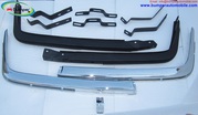 Mercedes W107 Chrome bumper Euro by stainless steel 